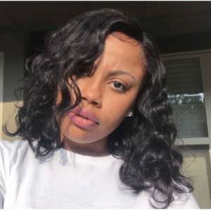 14” Brazilian Body Wave U part Wig